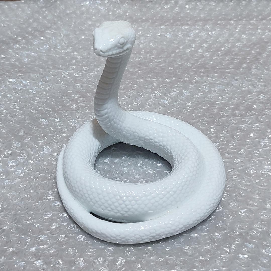 鍋島焼き 白磁 十二支置物 鍋島大五作