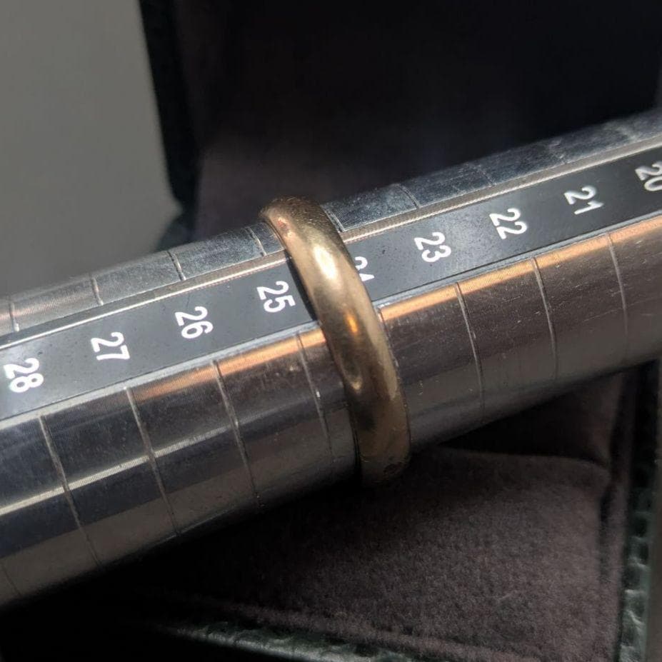 1/20 10K GF ゴールドフィルド バンドリング 24.4号 3.8g