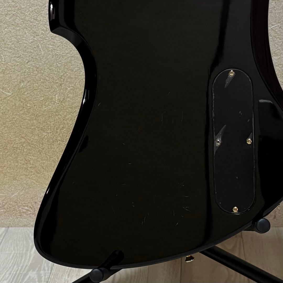【新品弦張り替え済】 Kガレージ モッキンバード レフティ ブラック