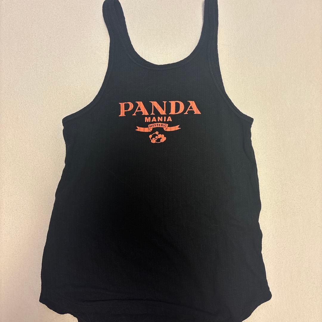 PANDA MANIA タンクトップ 黒