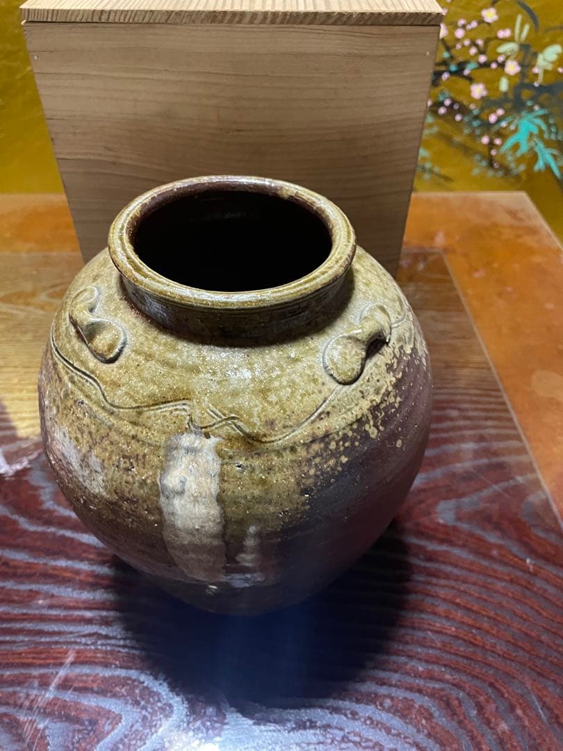 備前焼　壺