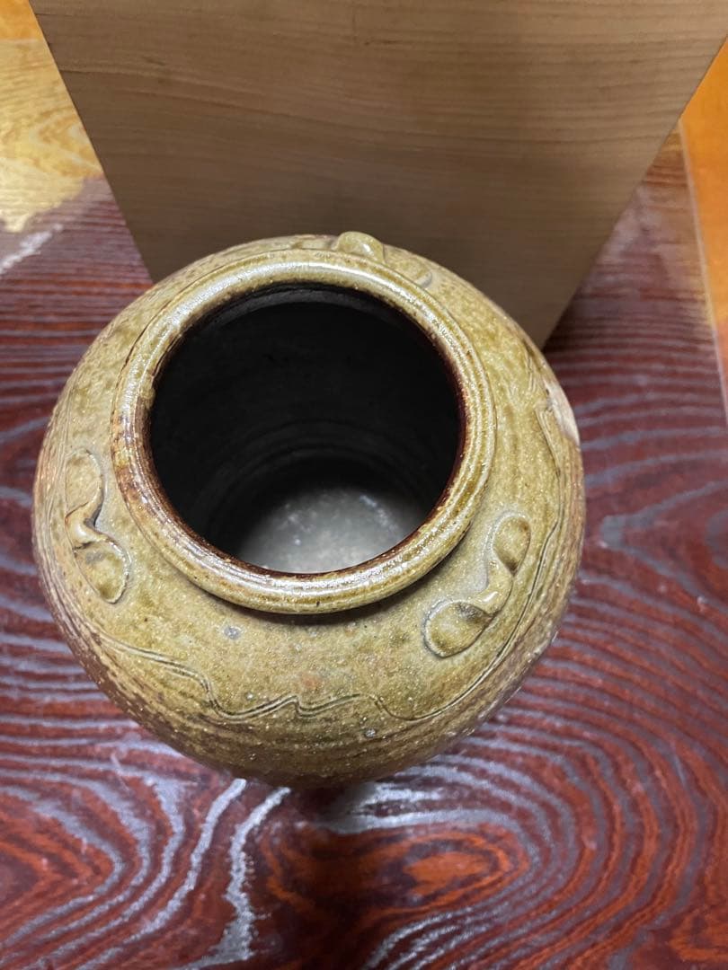 備前焼　壺