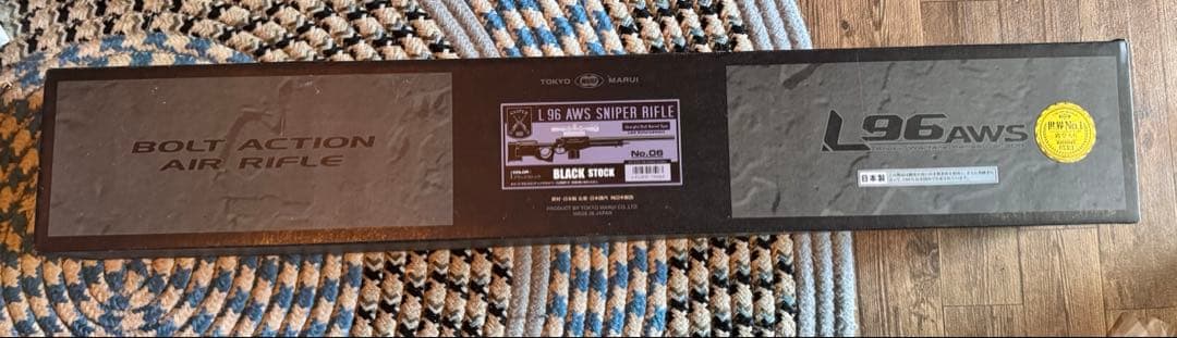 L96 AWS ボルトアクションエアライフル ブラック