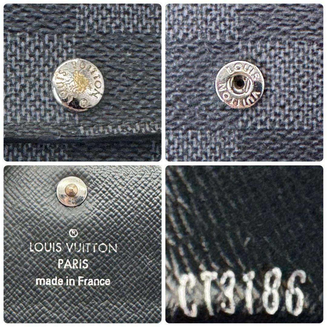 良品 ルイヴィトン ダミエグラフィット ミュルティクレ6 キーケース 6連 鍵