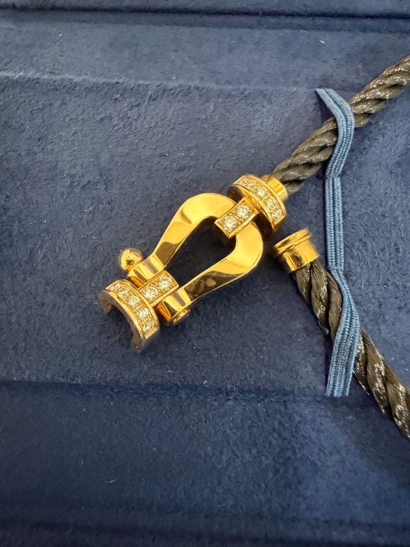 FRED フレッド　フォース10 LMラージ　PGハーフダイヤ　ケーブル2本17