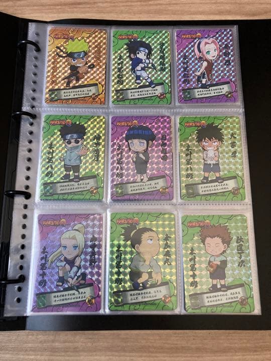 NARUTO ナルト　カード　海外版　ファイルごとまとめ売り！