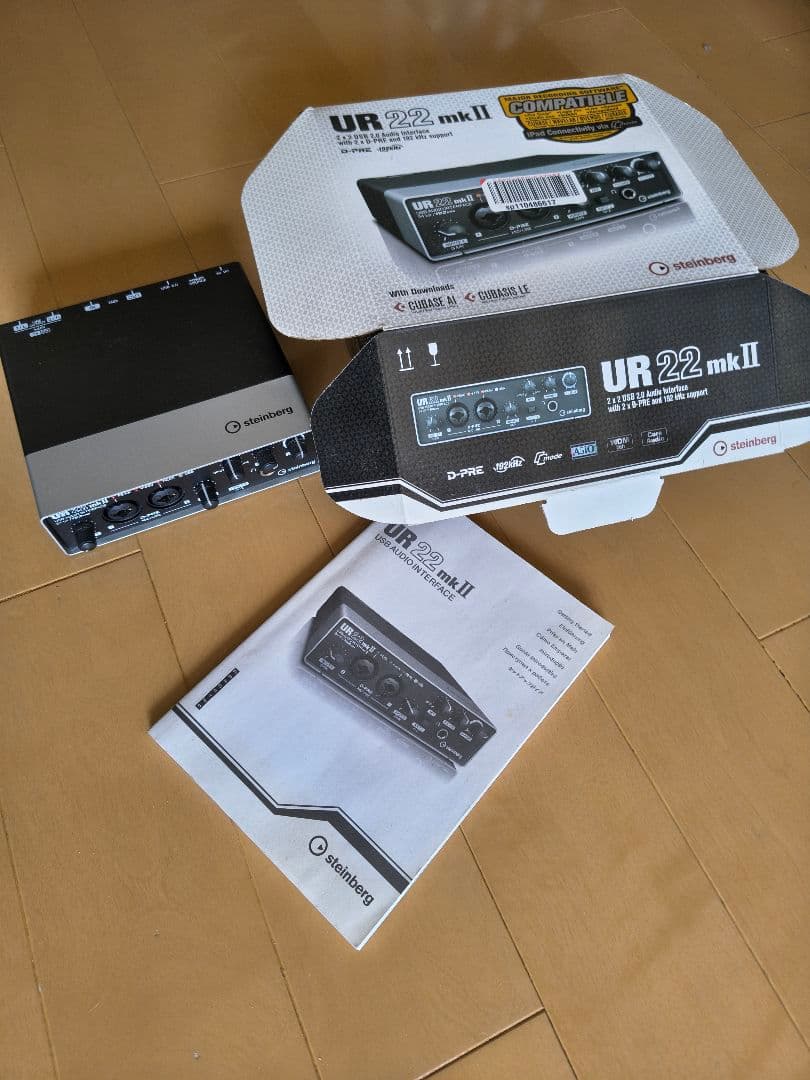 DTM・DAW ur22mkii