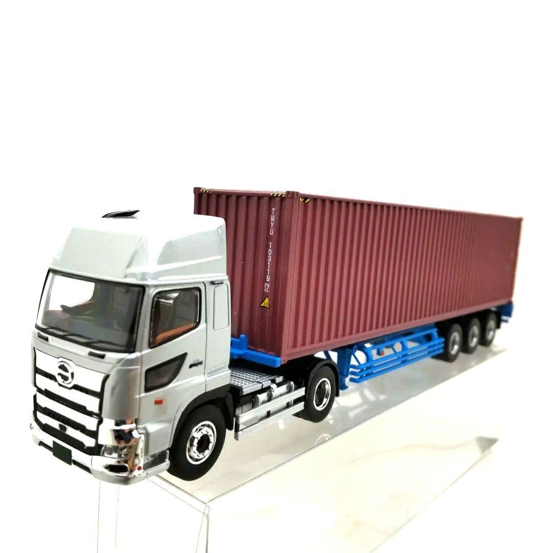 トミーテック1/64 日野 プロフィア40ft 海上コンテナトレーラ 東邦車両