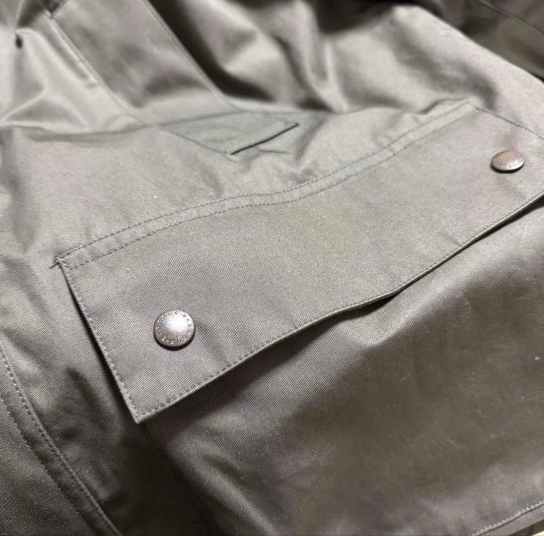未使用級 Barbour 別注 38 カーキ ノンワックス ビデイル 24AW