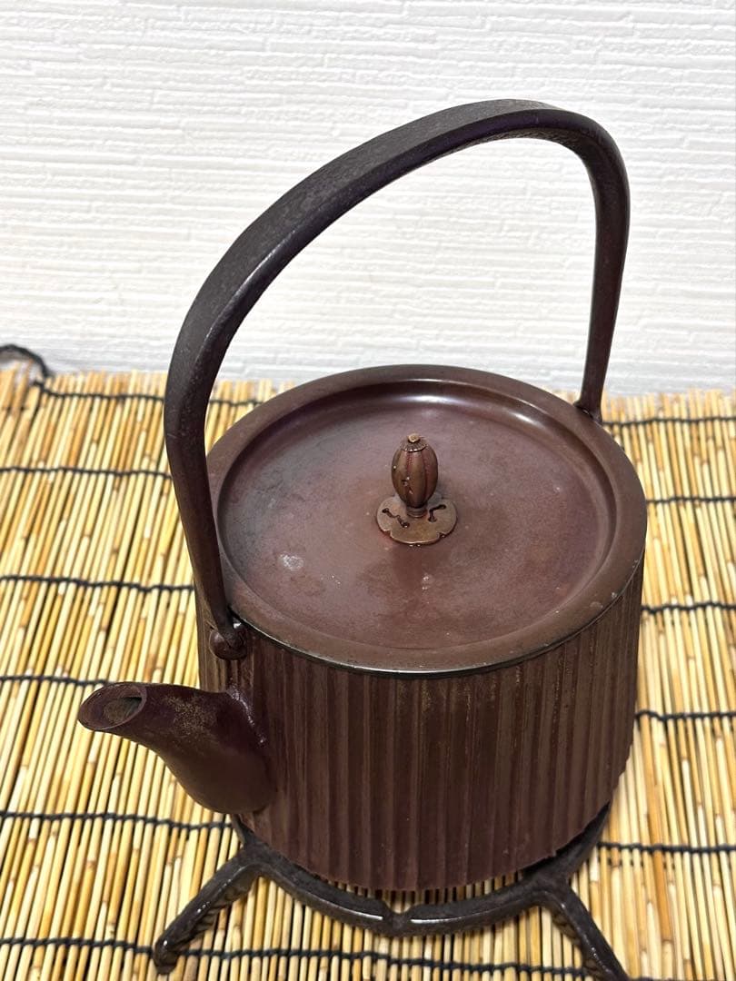 ＵＳＥＤ、良品　岩手県奥州水沢幸工芸　現代の名工 佐藤勝久造　利休型蛇ノ目１３型