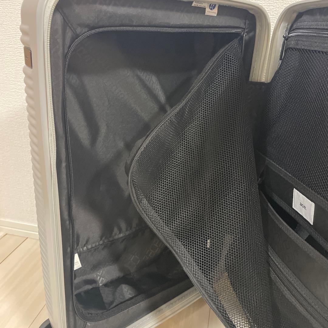 ACE 37L キャリーバッグ　ギンネズグレー 4輪