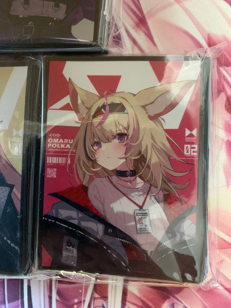 ホロライブ　カードスリーブ　すいせい　ノエル　みこ　フレア　ポルカ