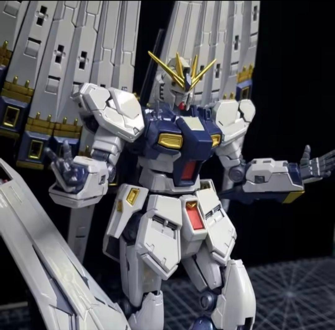 VFIGHTER（ニューガンダム）ダブルフィンファンネル　チタニウムフィニッシュ
