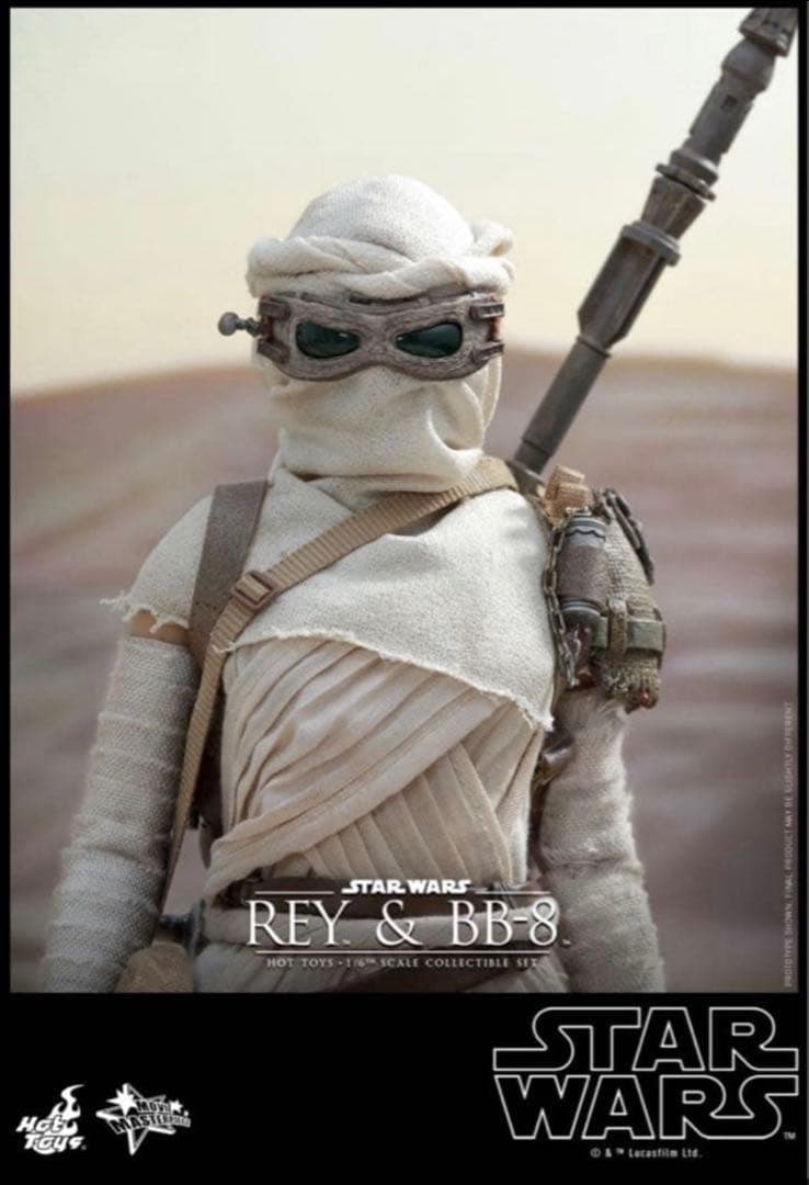 【新品】 『スター・ウォーズ／フォースの覚醒』レイ＆ＢＢ-８（２体セット）