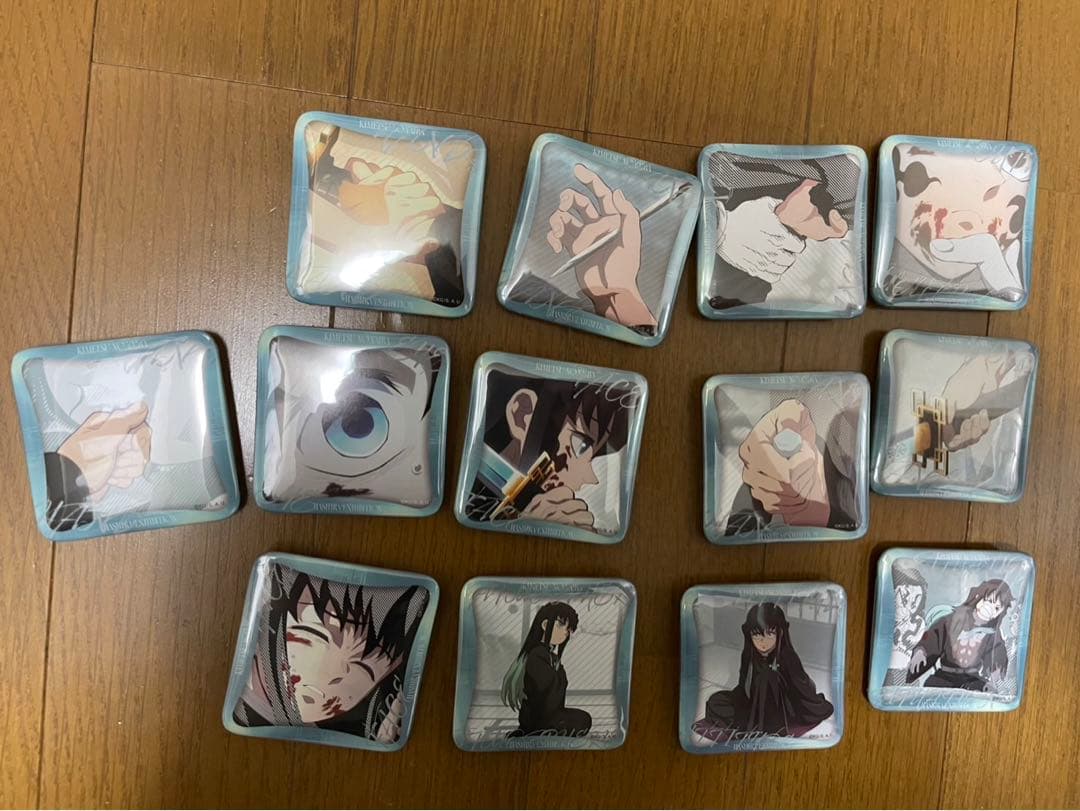鬼滅の刃 柱展 マニアック缶バッジ 時透無一郎　セミコンプリート　14点