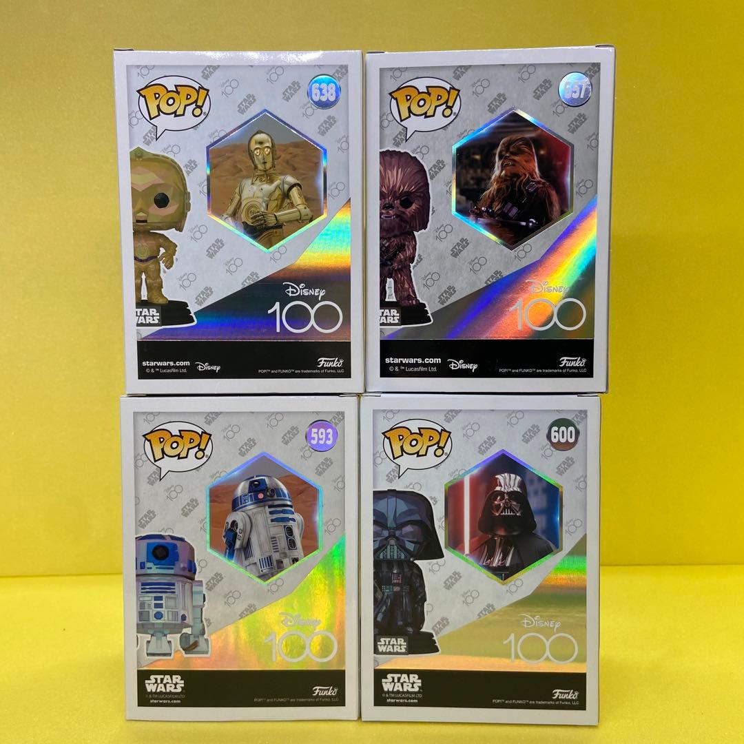 FUNKO POP！スターウォーズ4体セット