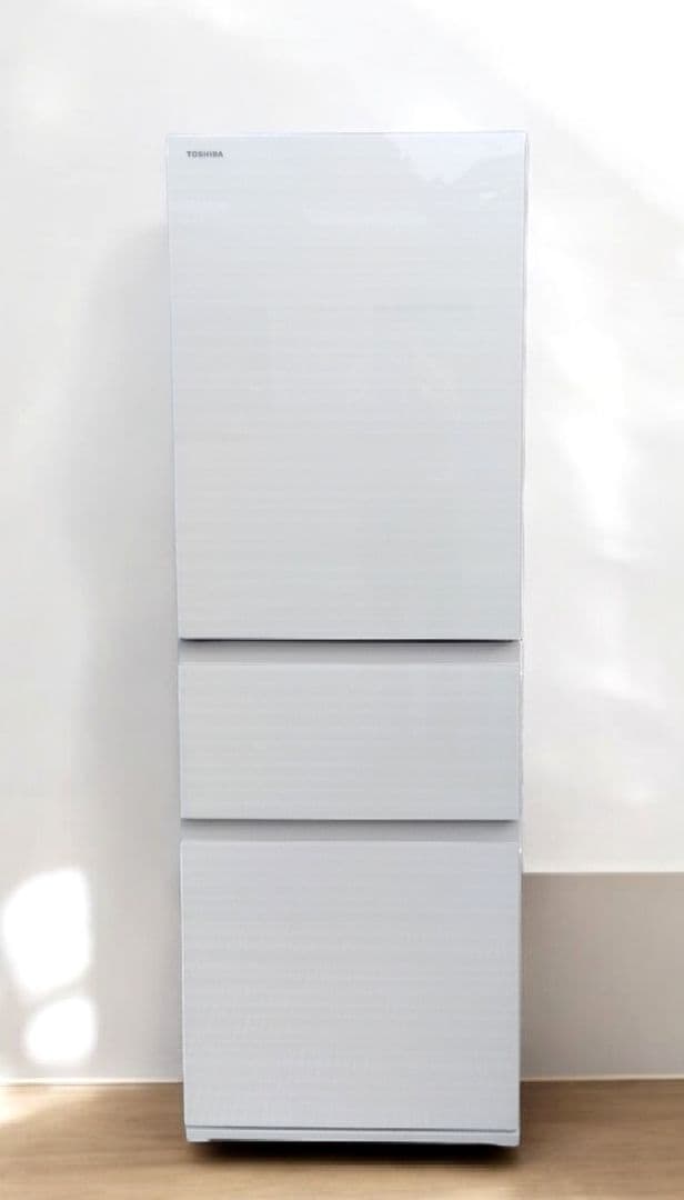 美品　東芝 　冷蔵庫 2022年製 356L GR-T36SVL(ZC)　左開き