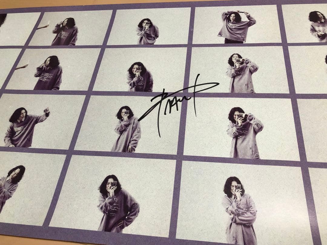 キタニタツヤ　サイン入りポスター