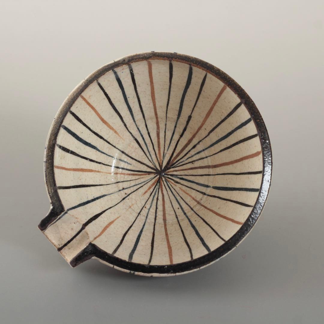 麦藁手 片口 酒器 容量約1合 古美術 古道具 アンティーク