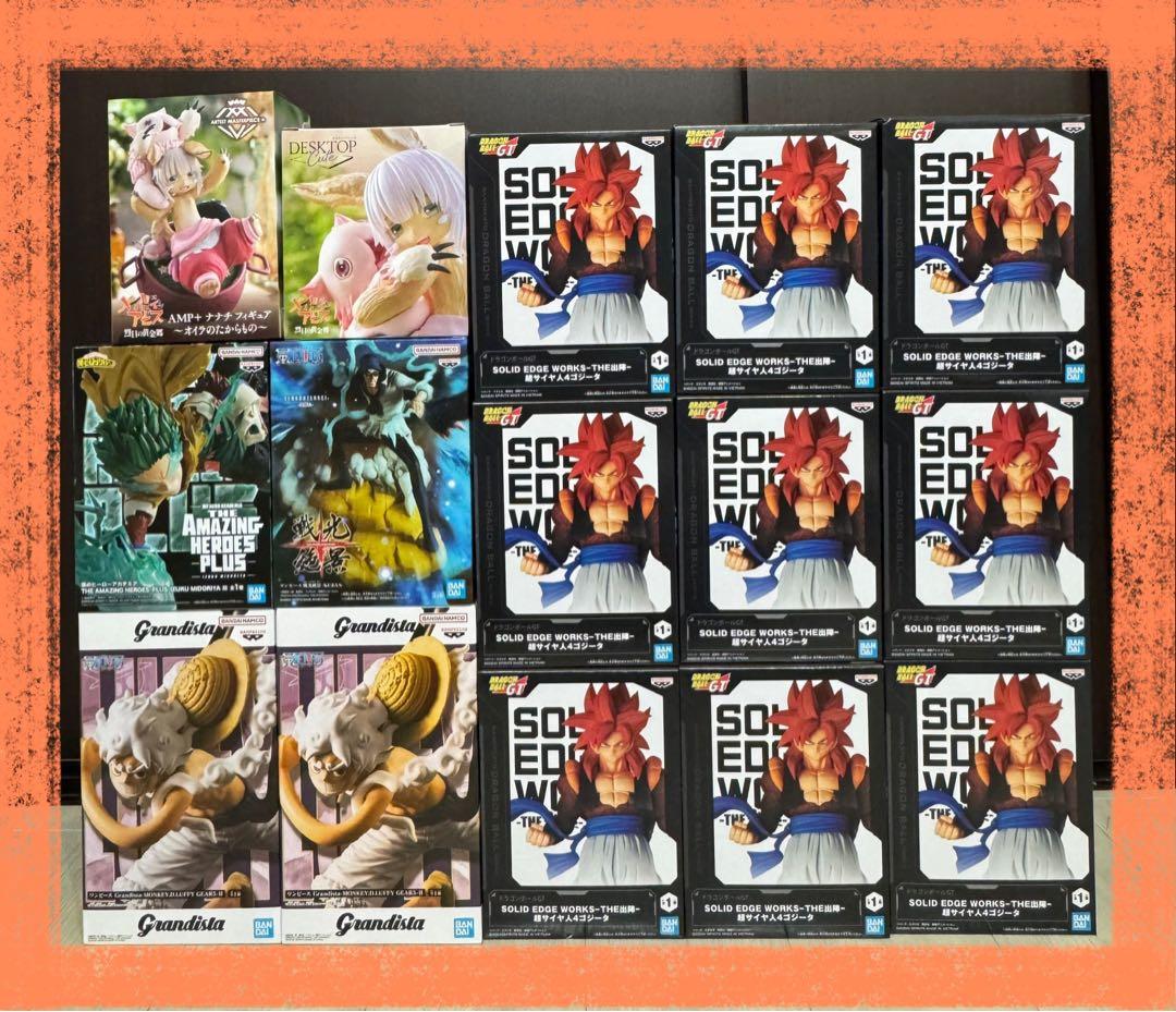 新品 プライズ フィギュア まとめ売り 31個セット☆ドラゴンボール☆ワンピース