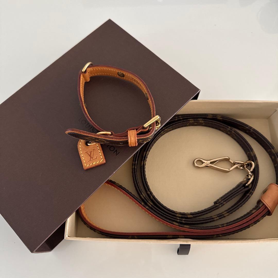 LOUIS VUITTON ルイ・ヴィトン　ドックリード&首輪　セット