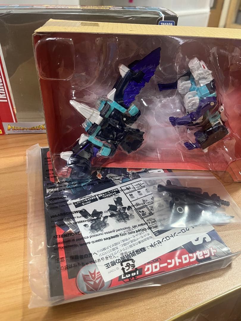 トランスフォーマー　クローントロン　クローンボット　アップグレードキット