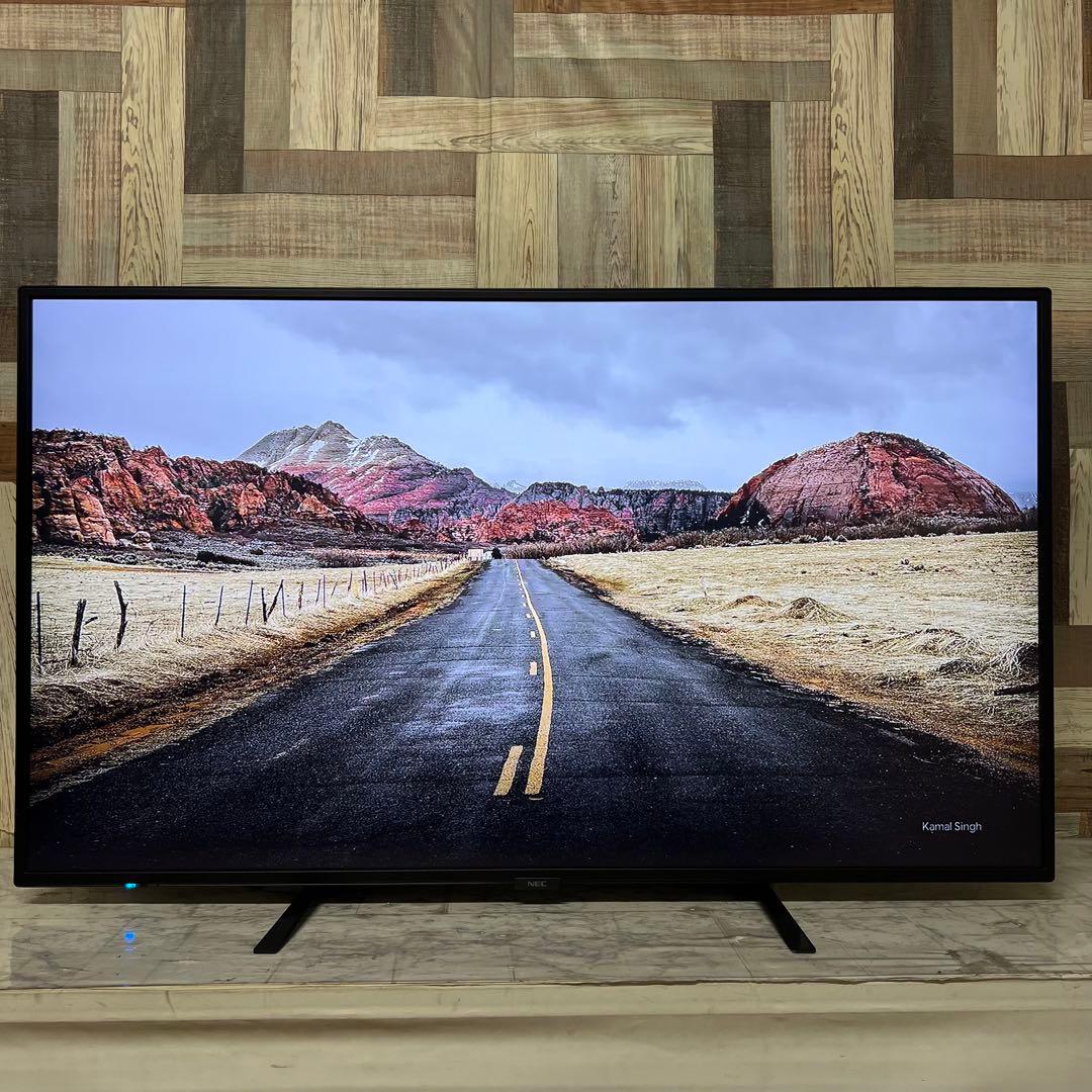 しまさん専用全国送料込。去年購入。耐久性抜群NEC49型4Kモニタースピーカー付