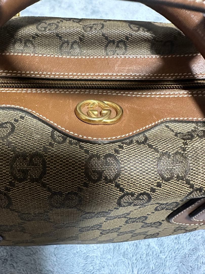 GUCCI マイクロGG キャンパス　ミニボストン