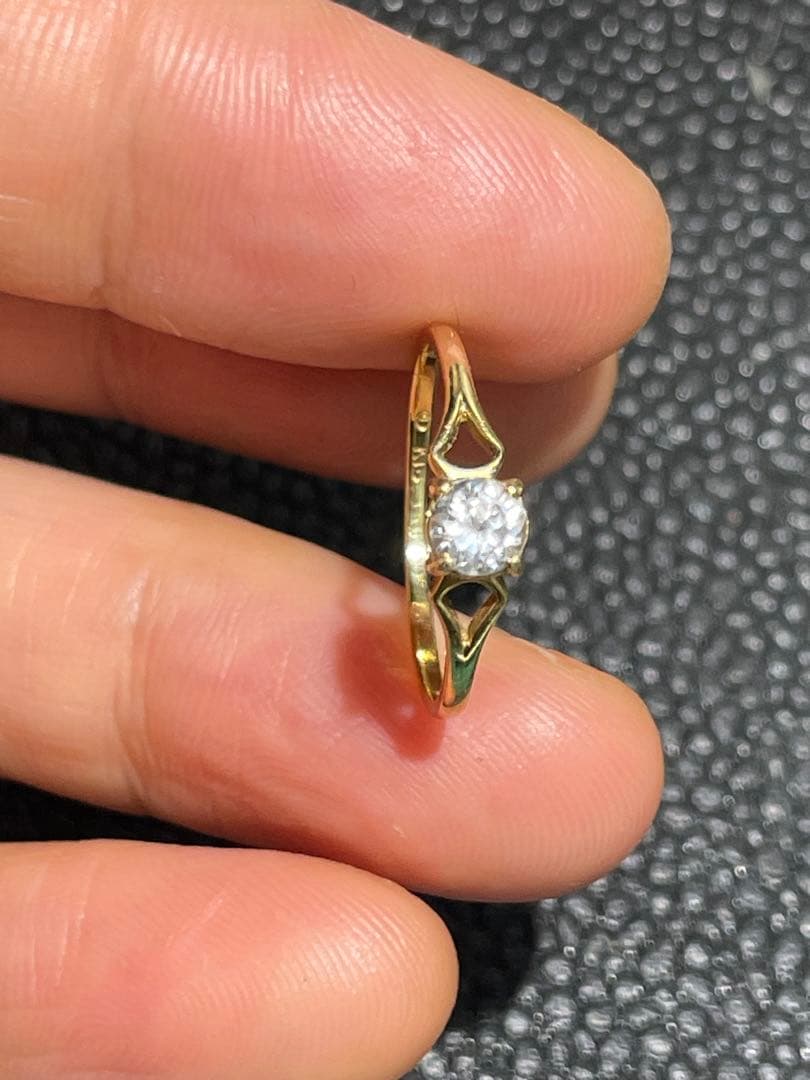 18k、指輪