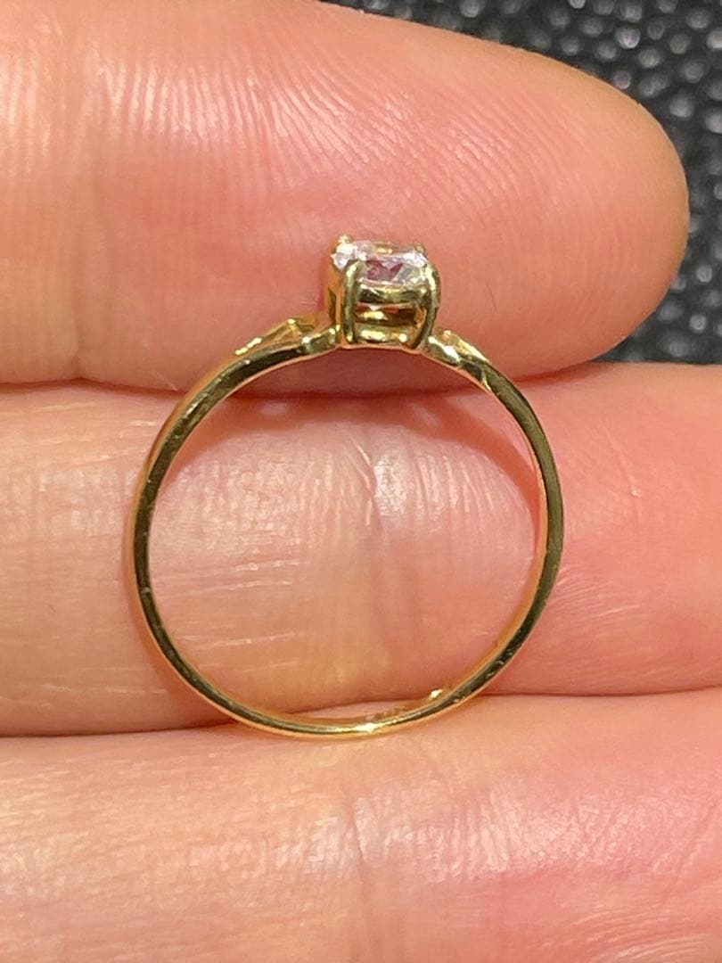 18k、指輪