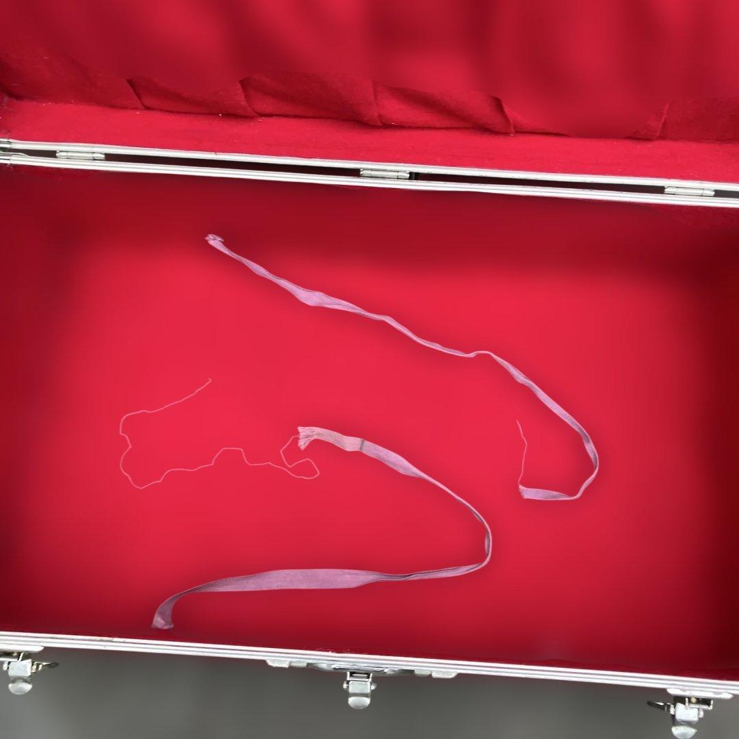 希少　大型　アルミキャリーケース　昭和レトロ　スーツケース　トラベルトランク