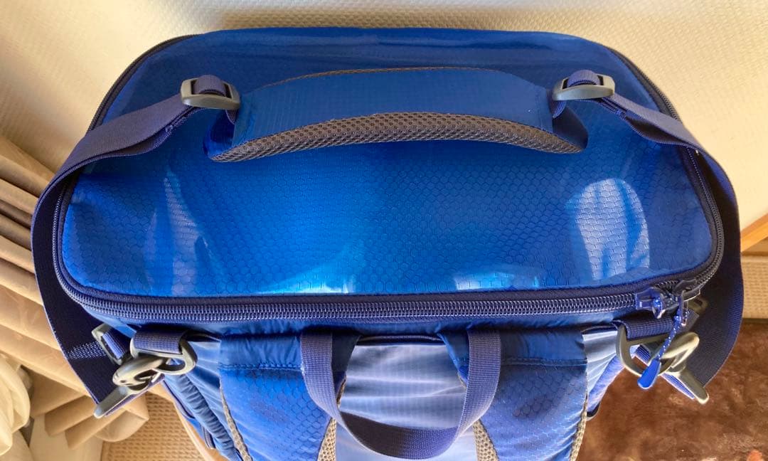 mont-bell ネイビー キャリーバッグ　M