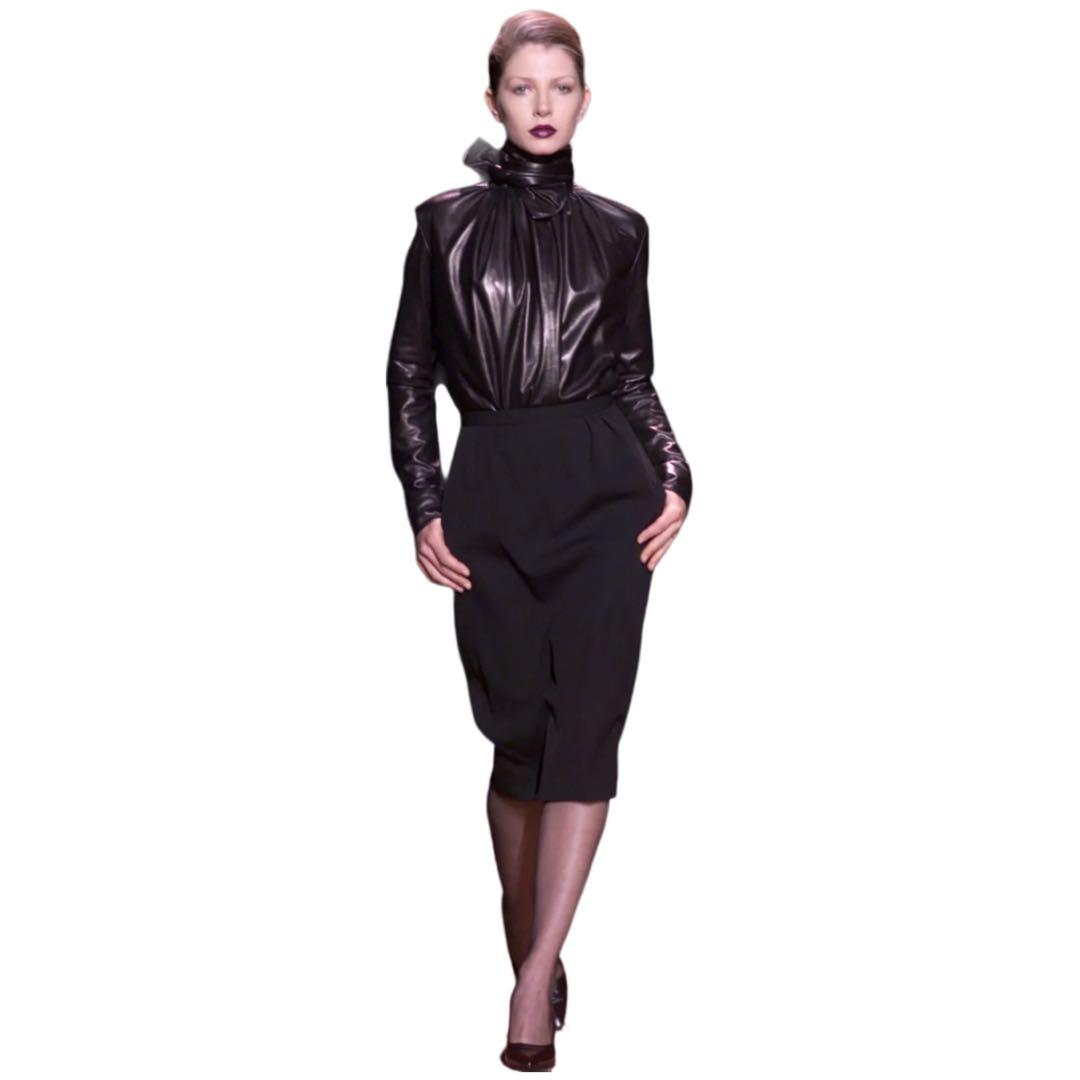 YVES SAINT LAURENT rive gauche エルバス期スカート