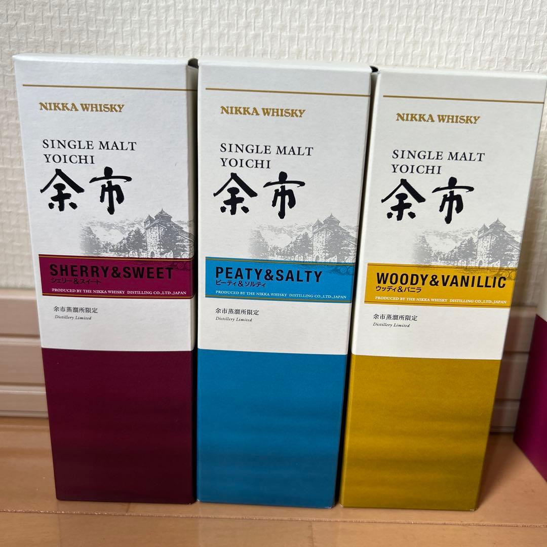 ニッカウイスキー 余市・宮城峡 限定6本セット