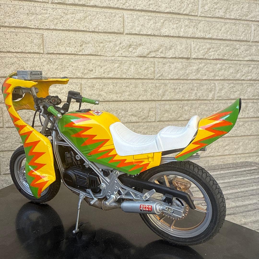 俺のマシン　RG250R 完成品　当時物　旧車會　暴走族　爆発カラー　1/12