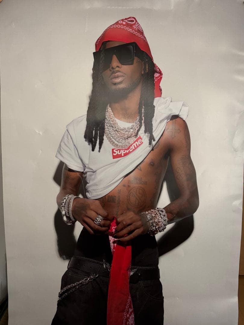 Playboi Carti Supreme 25FW ポスター