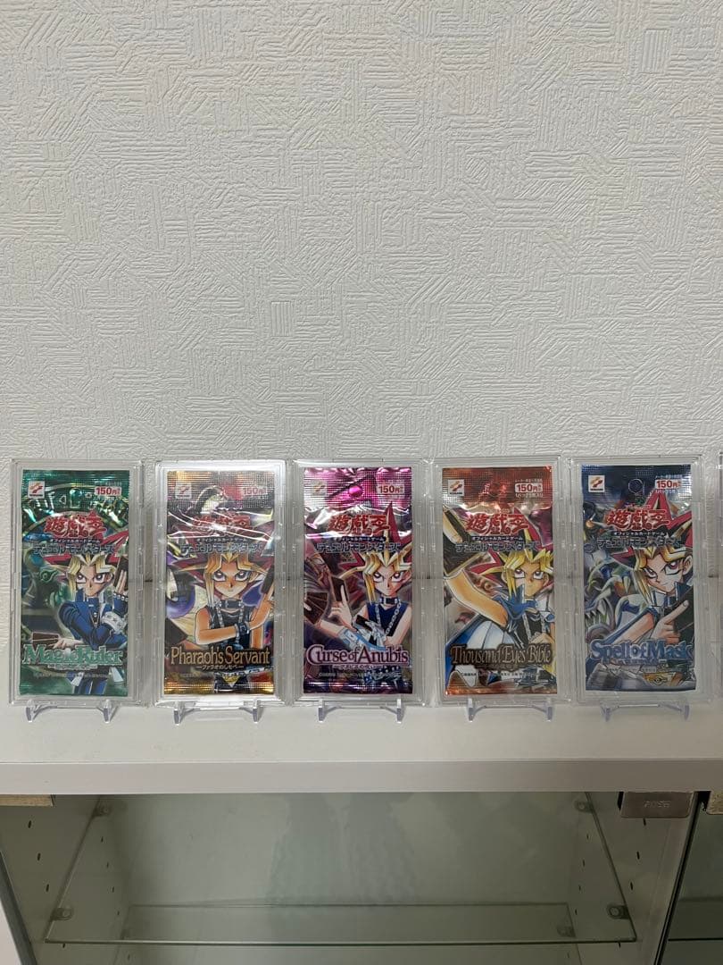 遊戯王　2期　未開封パック　コンプ