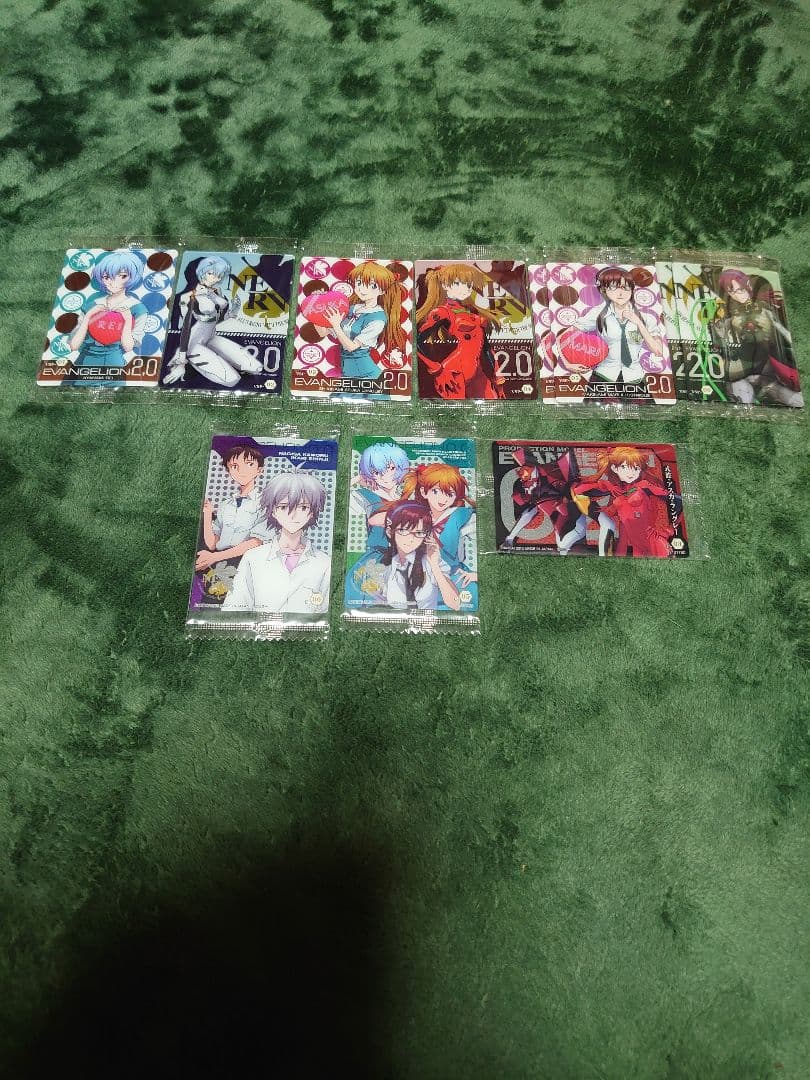 内袋未開封 エヴァンゲリオンウェハースカード