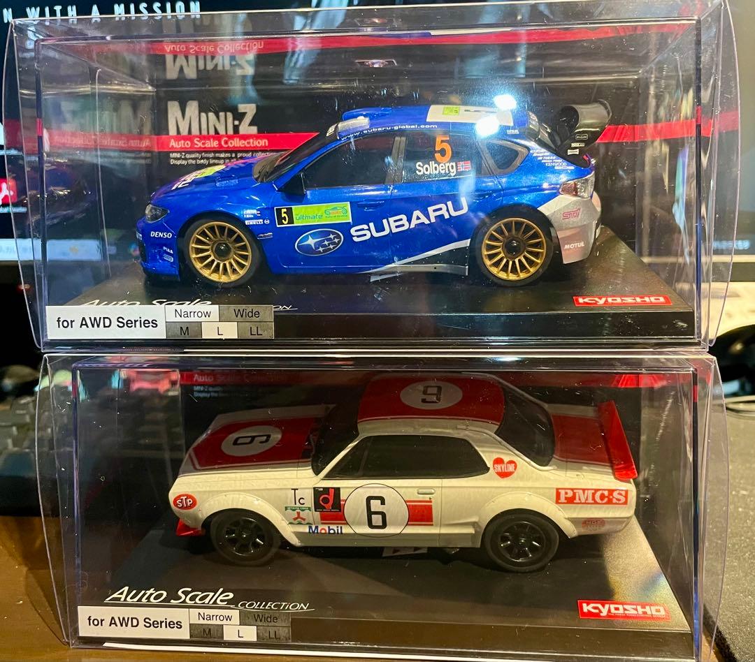 京商　ミニッツ　スカイラインGT-R インプレッサWRC