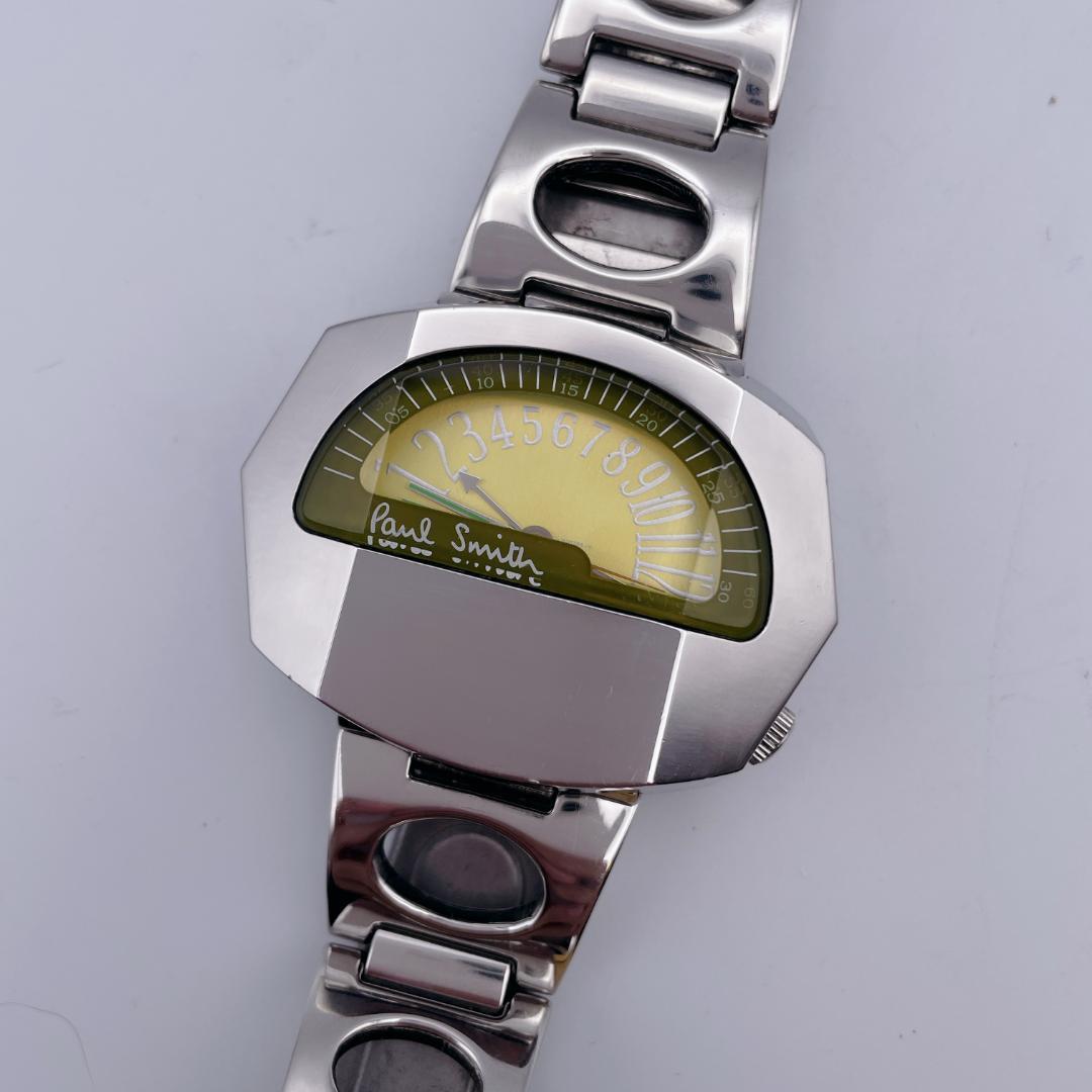 【美品】Paul Smith 鉄仮面 レトログラード スピードメータ　6117