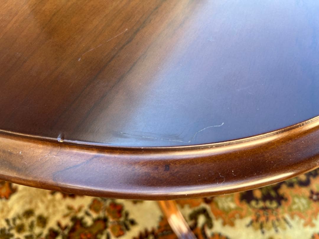 オールドカリモク ロータイプ ダイニングテーブル 家具 アンティーク インテリア