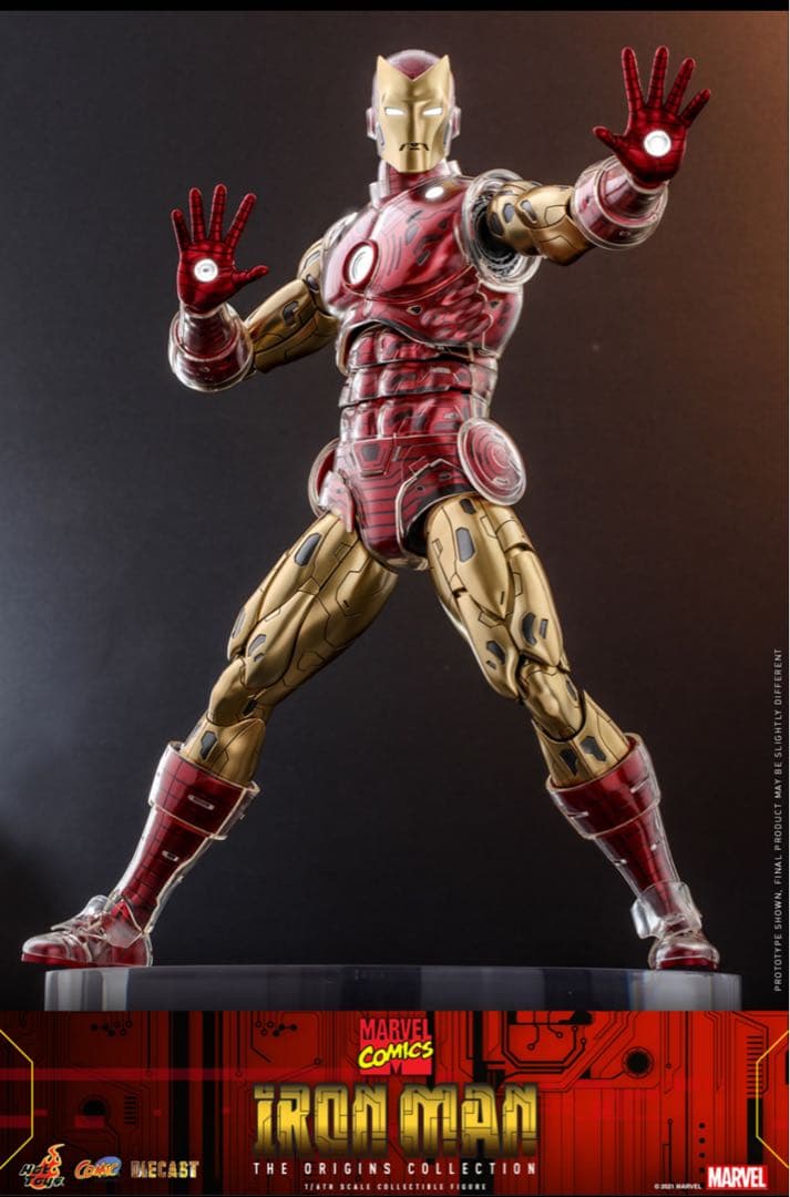 専用【オリジンズ・コレクション】マーベル・コミック　アイアンマン　ＤＩＥＣＡＳＴ