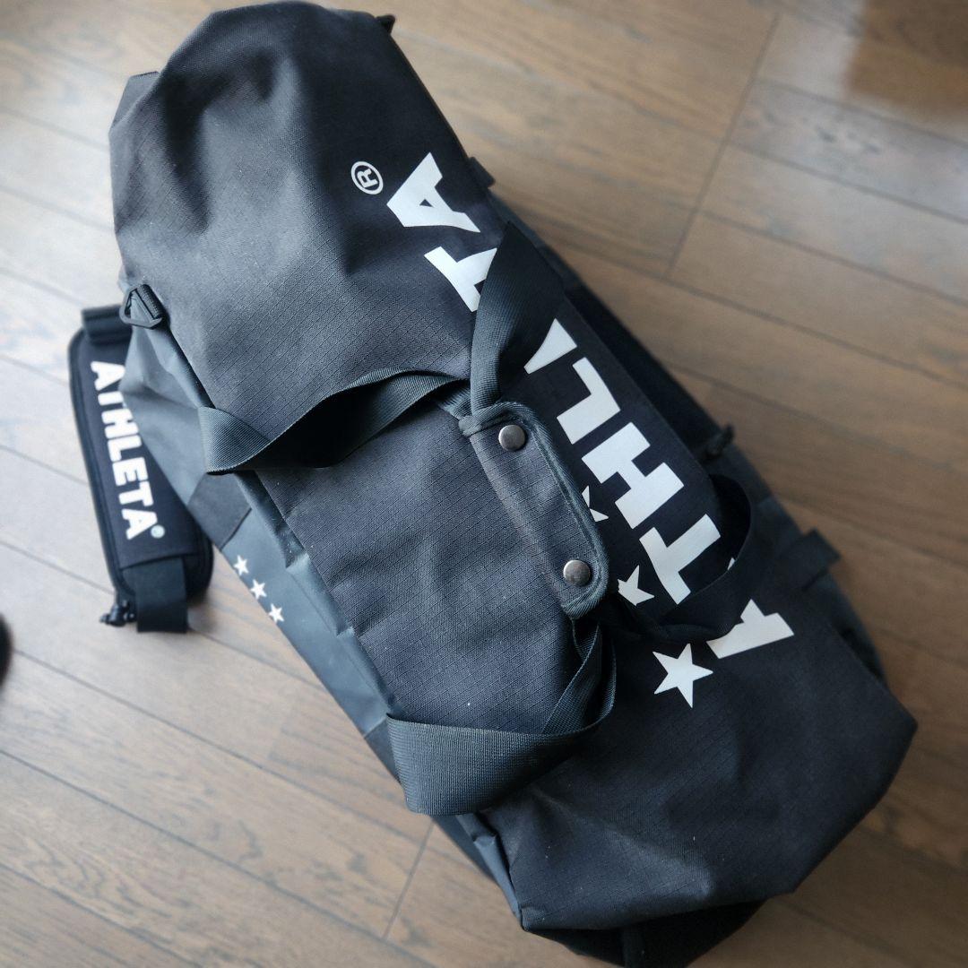 ★ATHLETA製 大容量ダッフルバッグ アスレタボストンバッグショルダーバッグ