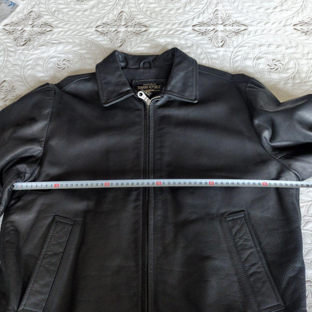 BANANA REPUBLIC ヴィンテージ 短丈 レザージャケット S