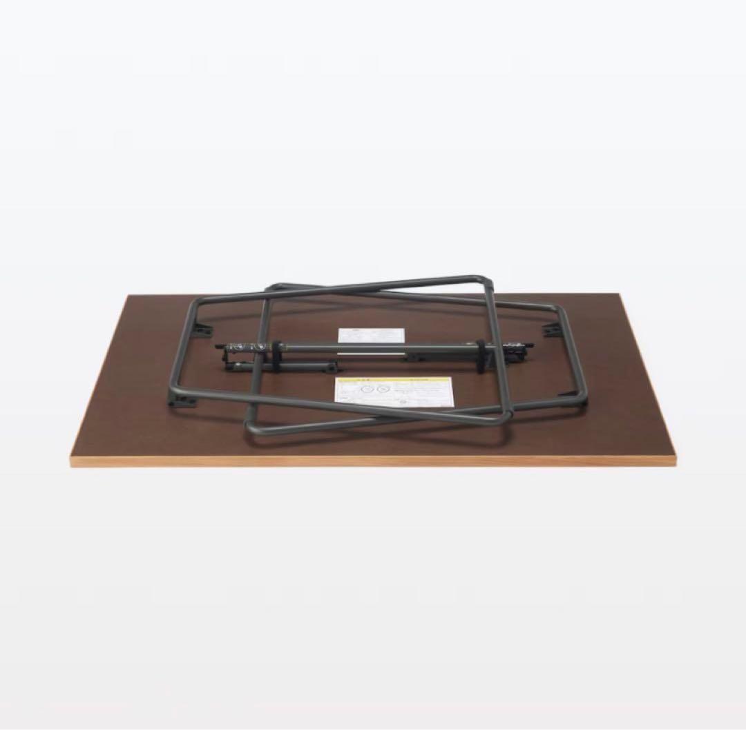 無印良品 折りたたみテーブル 幅120cm オーク材