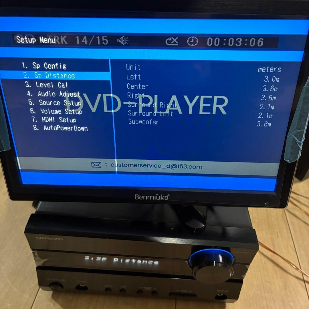 【美品】ONKYO SA-205HDX AVセンター AVアンプリモコン付属