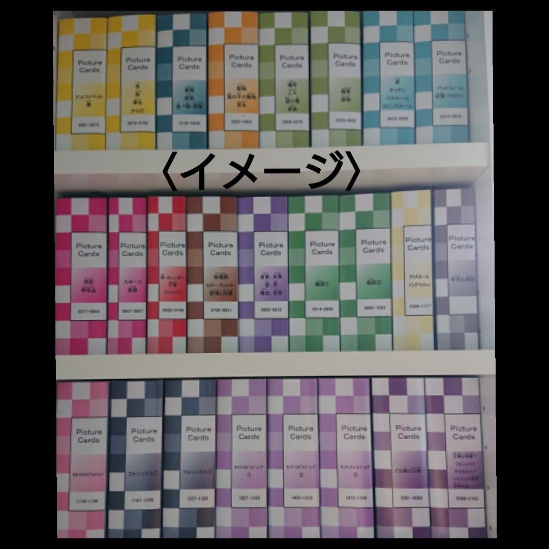 ペッピーキッズクラブ ピクチャーカード収納袋&ラベル&ファイル25冊 フルセット