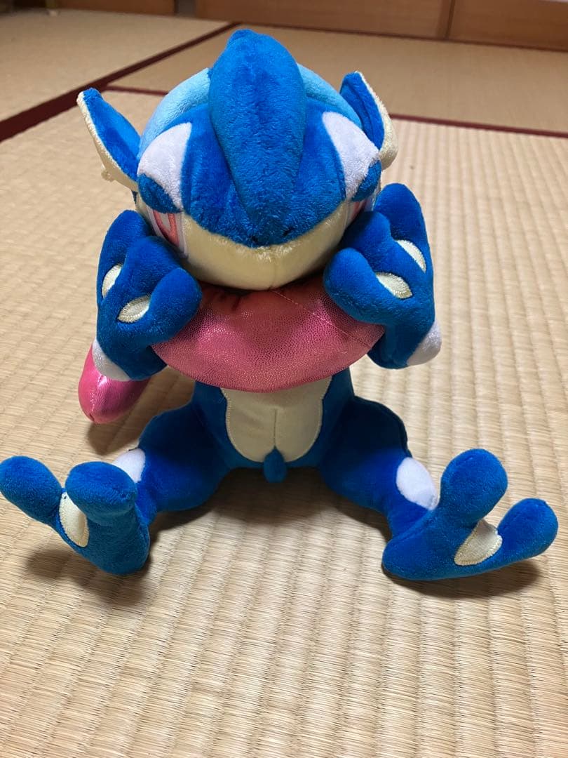 希少 美品 ゲッコウガ BEROBE ぬいぐるみ ポケモンセンター限定