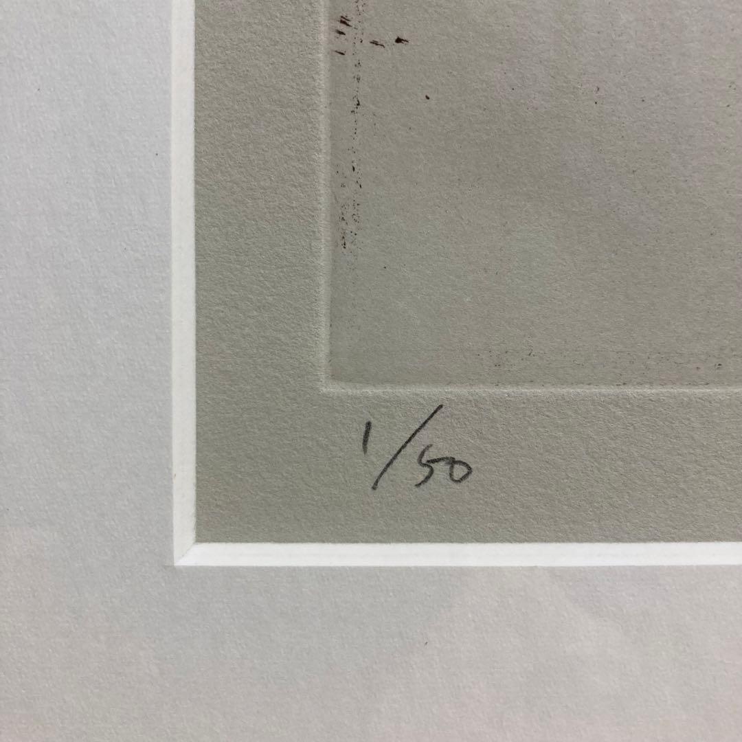 【真作】山本容子「ハムレット」手彩色エッチング 直筆サイン 版画 絵画