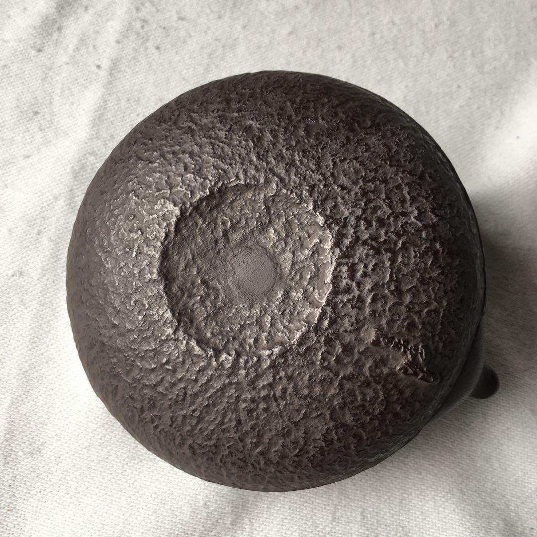 及富　南部鉄器　急須　ひさご　ヴィンテージ　骨董　鉄　鉄瓶　未使用　希少色